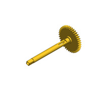 Roue de chaussée montée