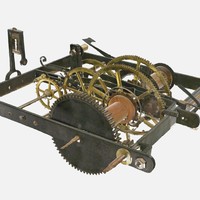 Horloge d'édifice horizontale (Musée Paul Dupuy) - Scan3D