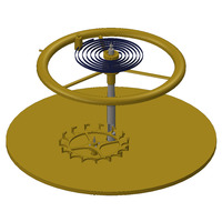 Maquette d'échappement à cylindre (Musée de Cluses) - v1