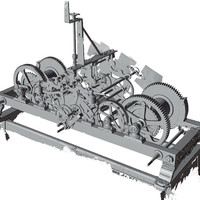 Horloge d'édifice Charvet-Delorme (Versailles) - Scan3D